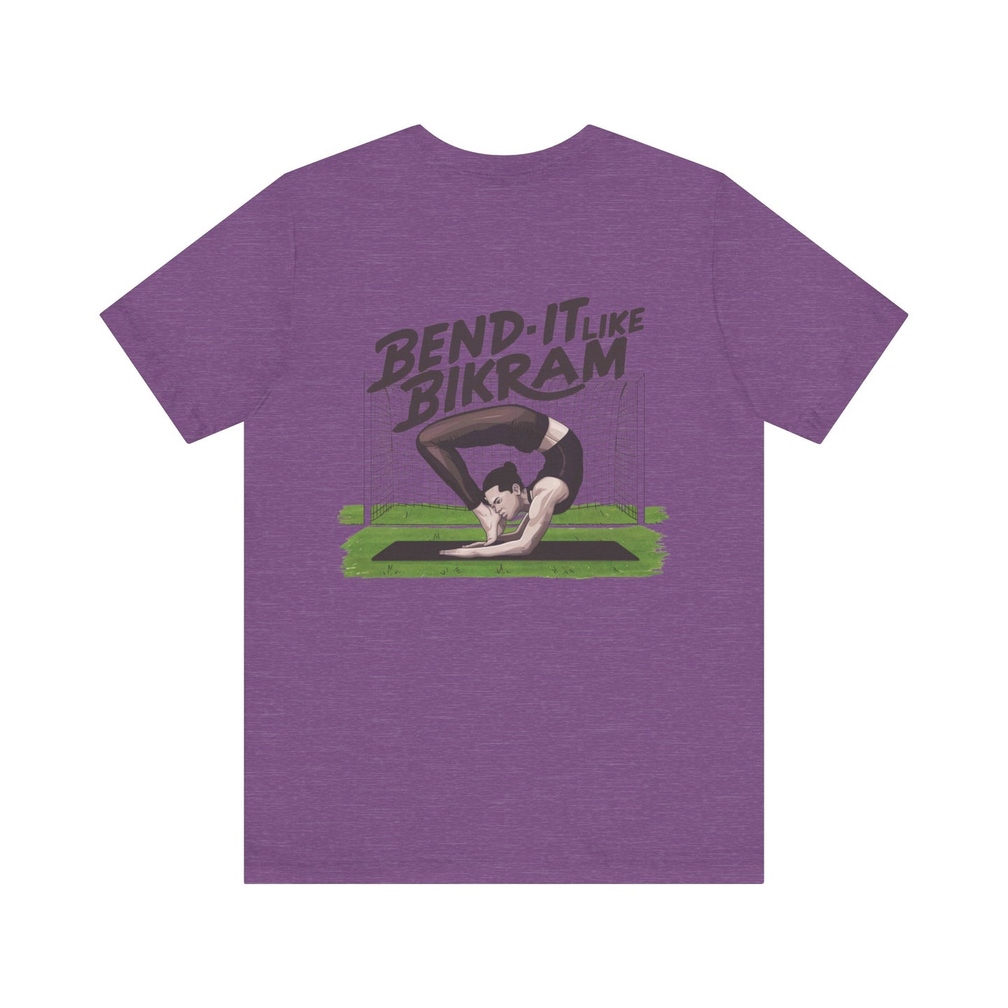 Yoga Tee "Bend It Like Bikram"